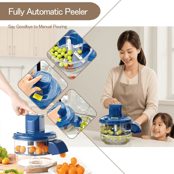 Smart Electric fruits&vegetables Peeler – Hands-Free & Rechargeable