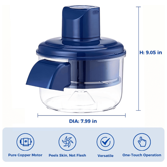 Smart Electric fruits&vegetables Peeler – Hands-Free & Rechargeable