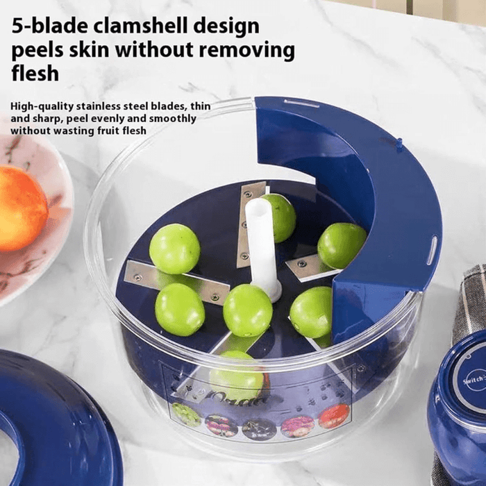 Smart Electric fruits&vegetables Peeler – Hands-Free & Rechargeable